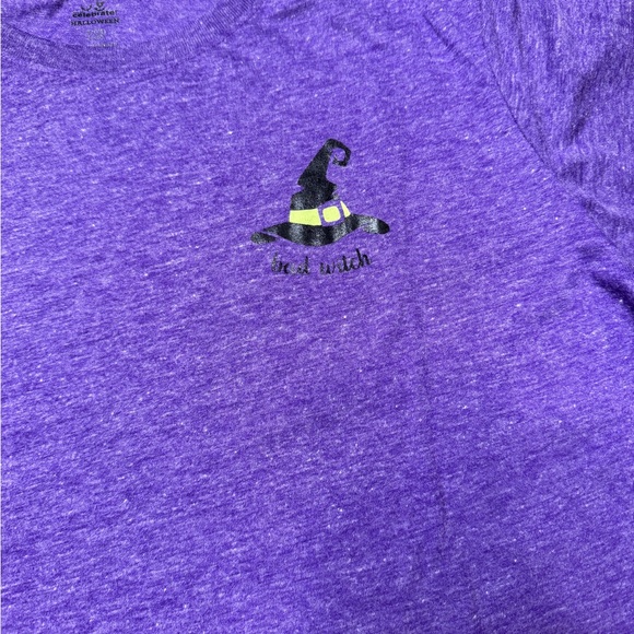 Purple bad witch Halloween graphic tee - Picture 4 of 4